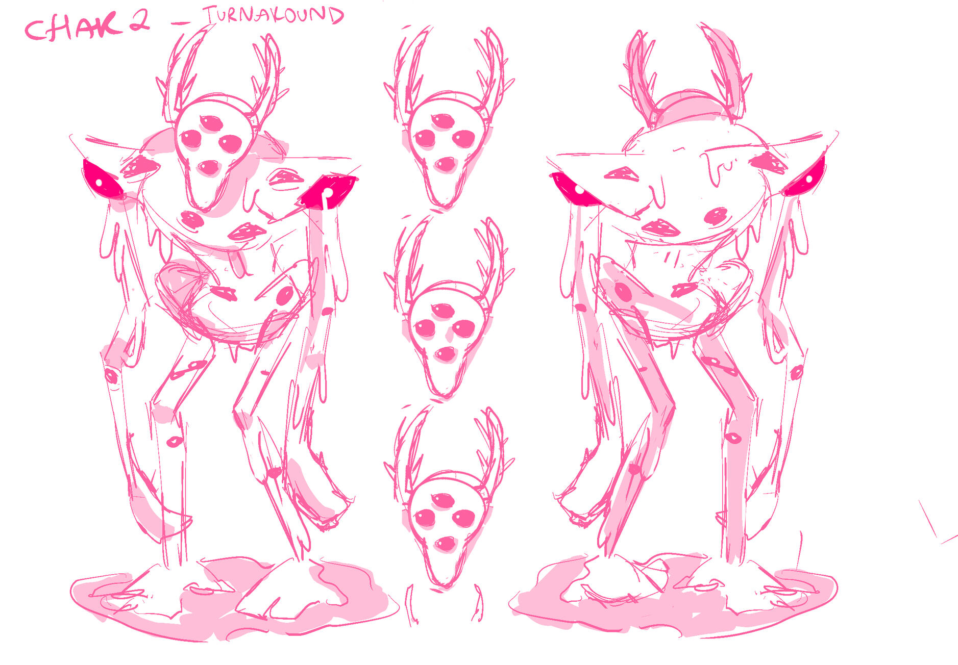 Sketch of 'Palisman Belos' for a 'What If' animatic of 'The Owl House' by Dana Terrace.