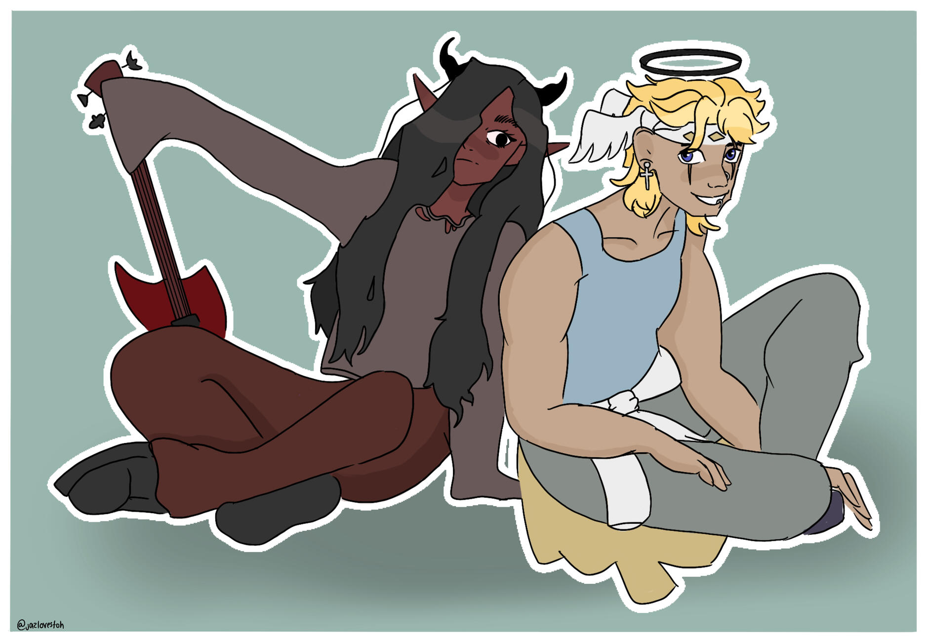 Artwork made for 'Artfight 2024'